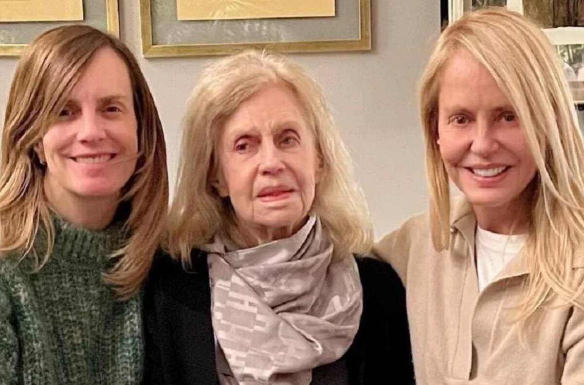 Revelan nueva actualización sobre el estado de salud de la mamá de Diana y Cecilia Bolocco