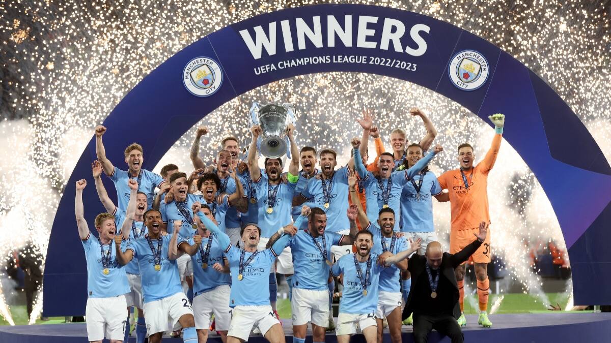 La exorbitante cantidad de dinero que se embolsó el Manchester City tras ganar la Champions League