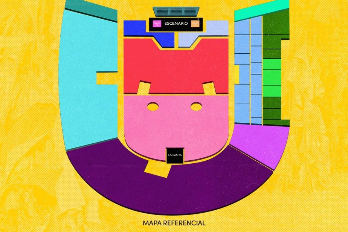 Esta sería la ubicación de la casita en el "DTMF Tour"