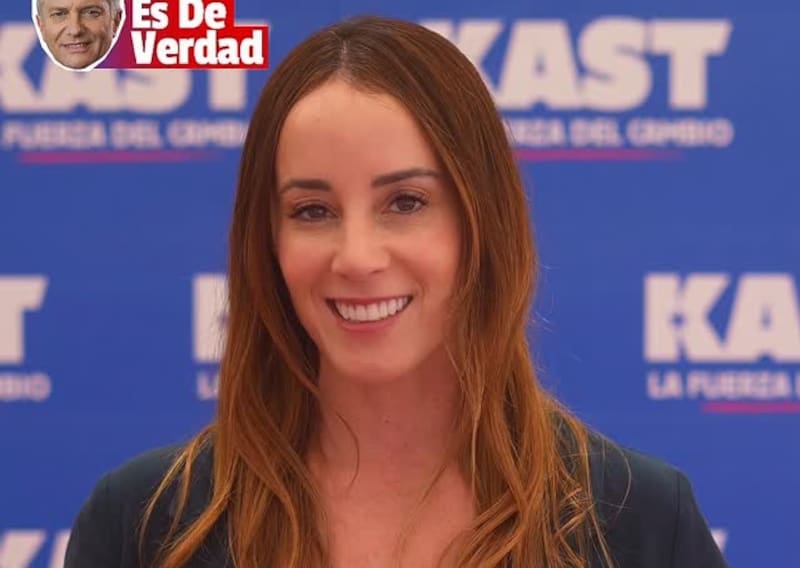 La artista es parte fundamental de la campaña de José Antonio Kast.