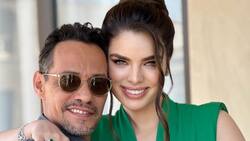 Así fue la primera navidad de Marc Anthony y Nadia Ferreira con su hijo