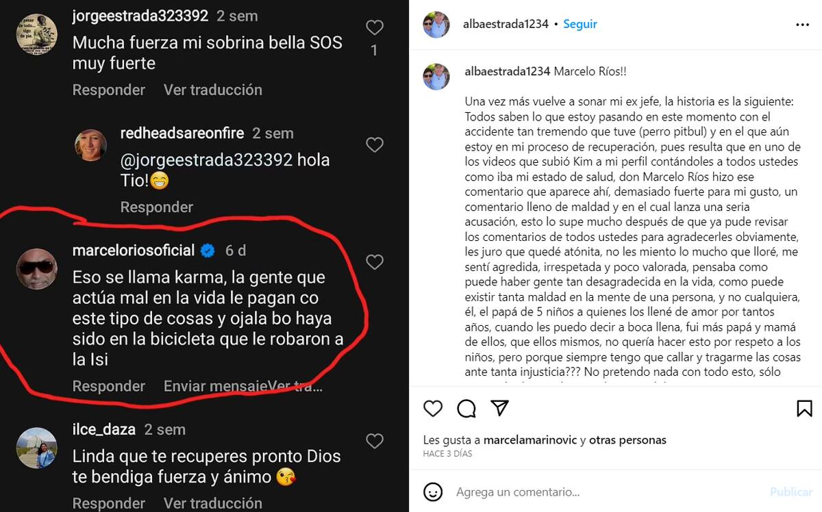 La polémica con su exniñera.