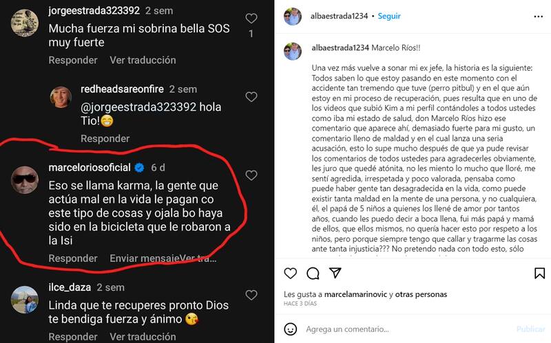 La polémica con su exniñera.