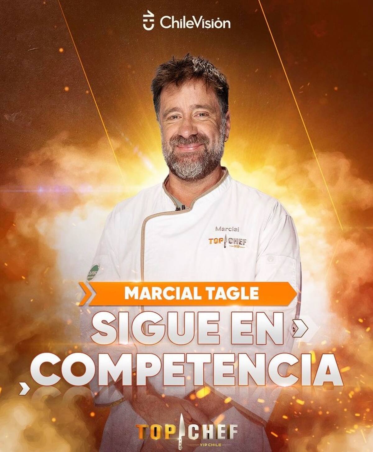 Marcial Tagle fue el último participante seleccionado para ingresar a "Top Chef VIP".