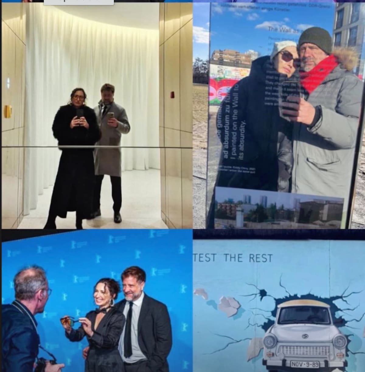 El actor presentó a su nueva pareja.