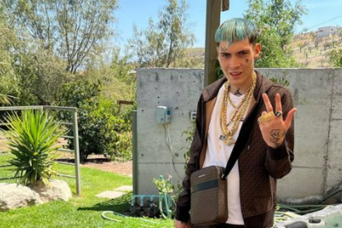 Marcianeke El artista anunció la muerte de su perrita, Shaina. - Créditos: Instagram