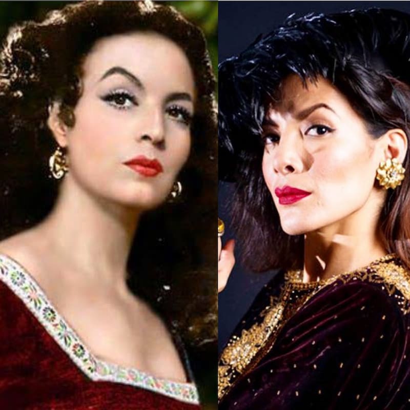 María del Carmen Félix  La sobrina nieta de María Félix ha heredado su talento y su belleza. - Créditos: Instagram @mariadelcarmen_felix