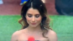 María León se disculpa por entonar mal el Himno Nacional: "Con el dolor de mi corazón"