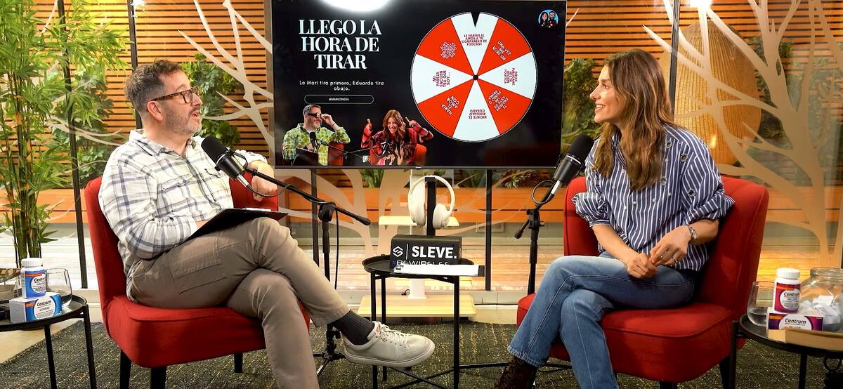 La animadora relató divertida anécdota con su padre.