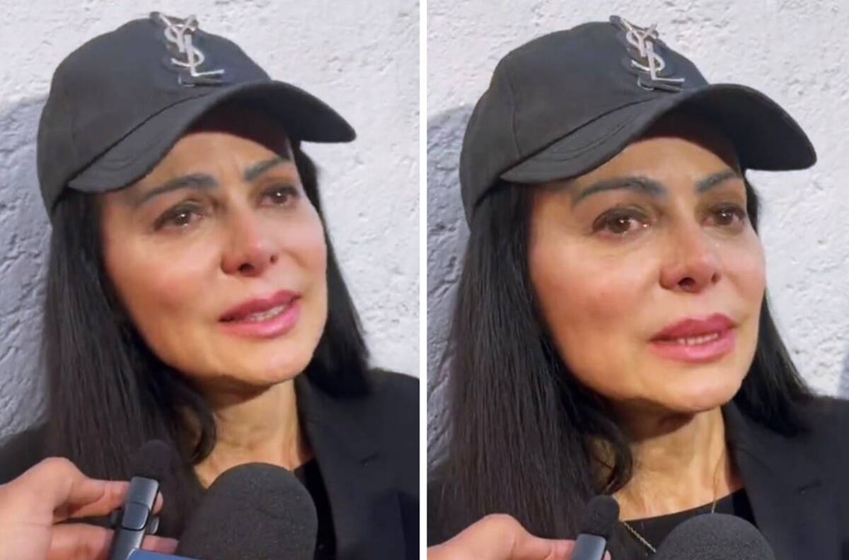 El lenguaje corporal de Maribel Guardia en su reaparición pública tras la muerte de Julián Figueroa