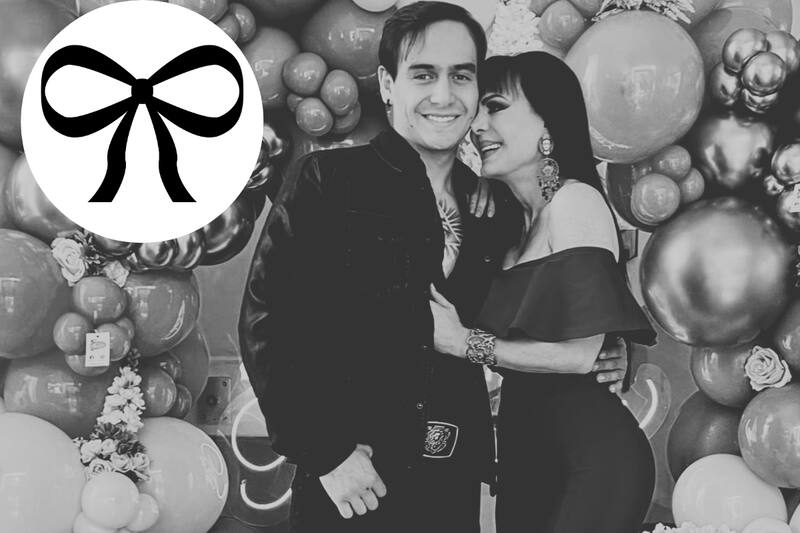Maribel Guardia y Julián Figueroa eran inseparables, inclusive el joven vivía en su casa. - Créditos: Instagram