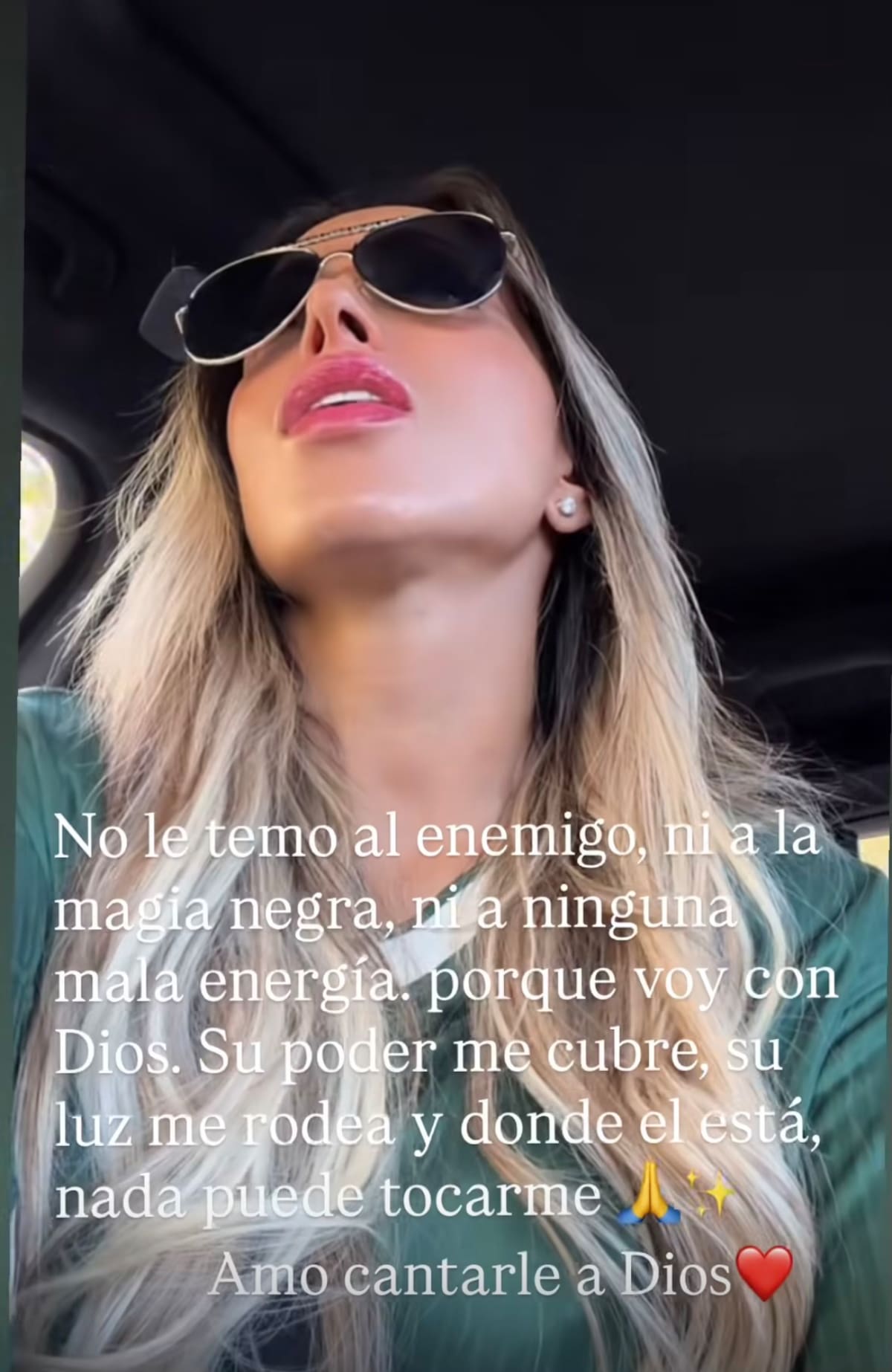 La empresaria publico un enigmático mensaje en sus redes.