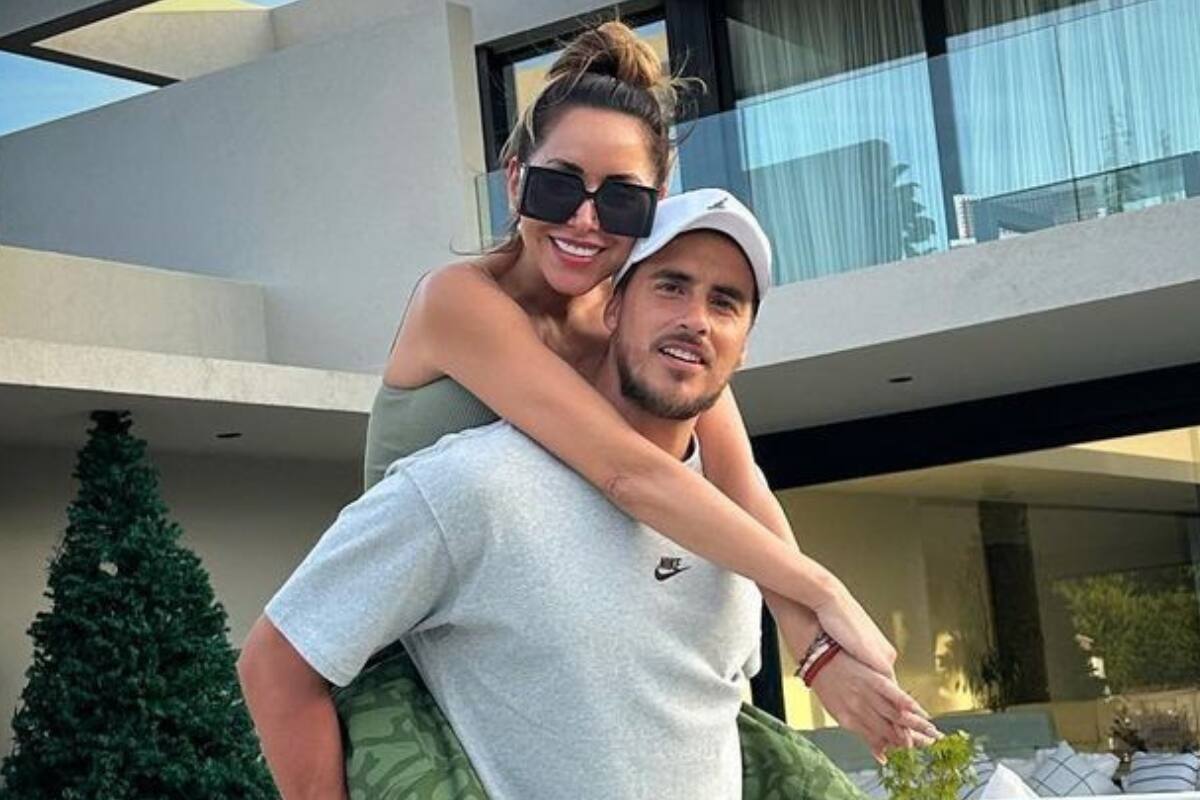 la pareja se fue de luna de miel a Cancún.