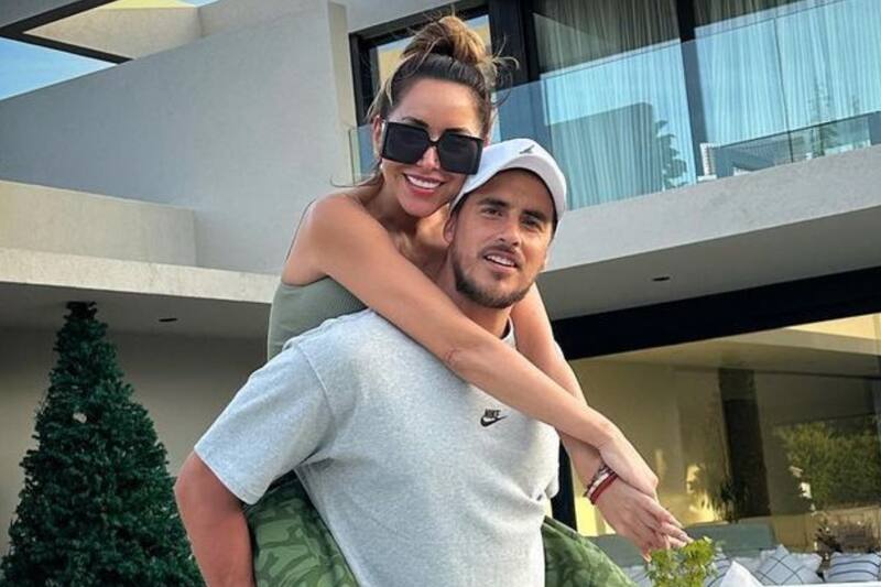 la pareja se fue de luna de miel a Cancún.