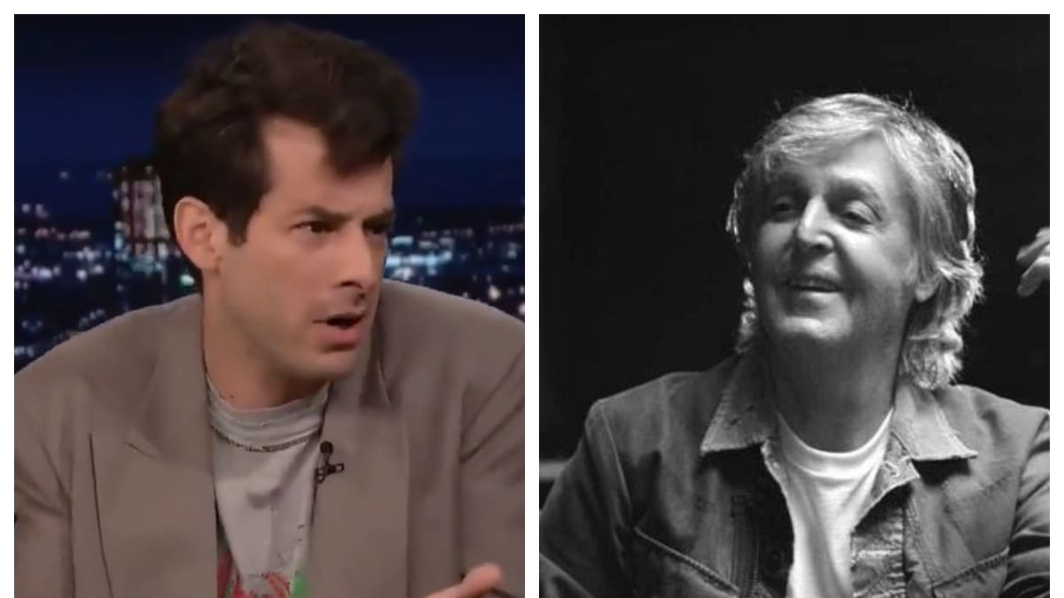 "Me la envió por mensaje de voz": Mark Ronson confesó que Paul McCartney le escribió una canción por teléfono
