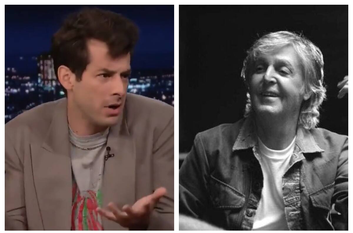 "Me la envió por mensaje de voz": Mark Ronson confesó que Paul McCartney le escribió una canción por teléfono