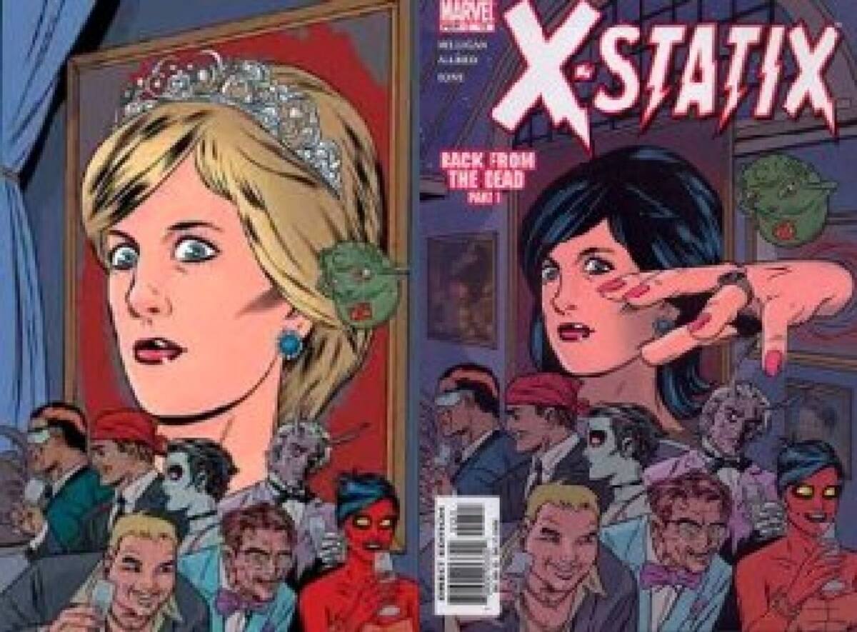 Marvel intentaba ganarse al público británico con la imagen de la adorada princesa Diana - Créditos: Pinterest