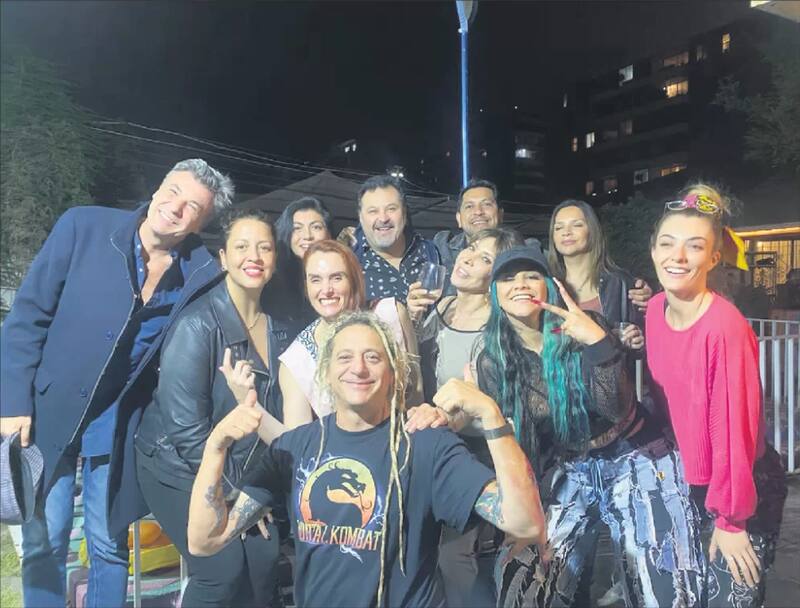 No es la primera vez que los famosos se juntan.