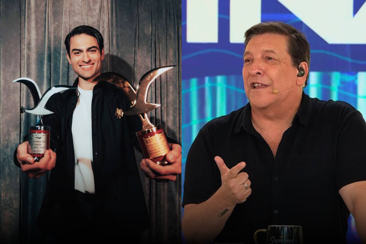 Polémicos dichos del periodista contra el cantante italiano. Foto: Viña del Mar en Instagram y Contigo En La Mañana.