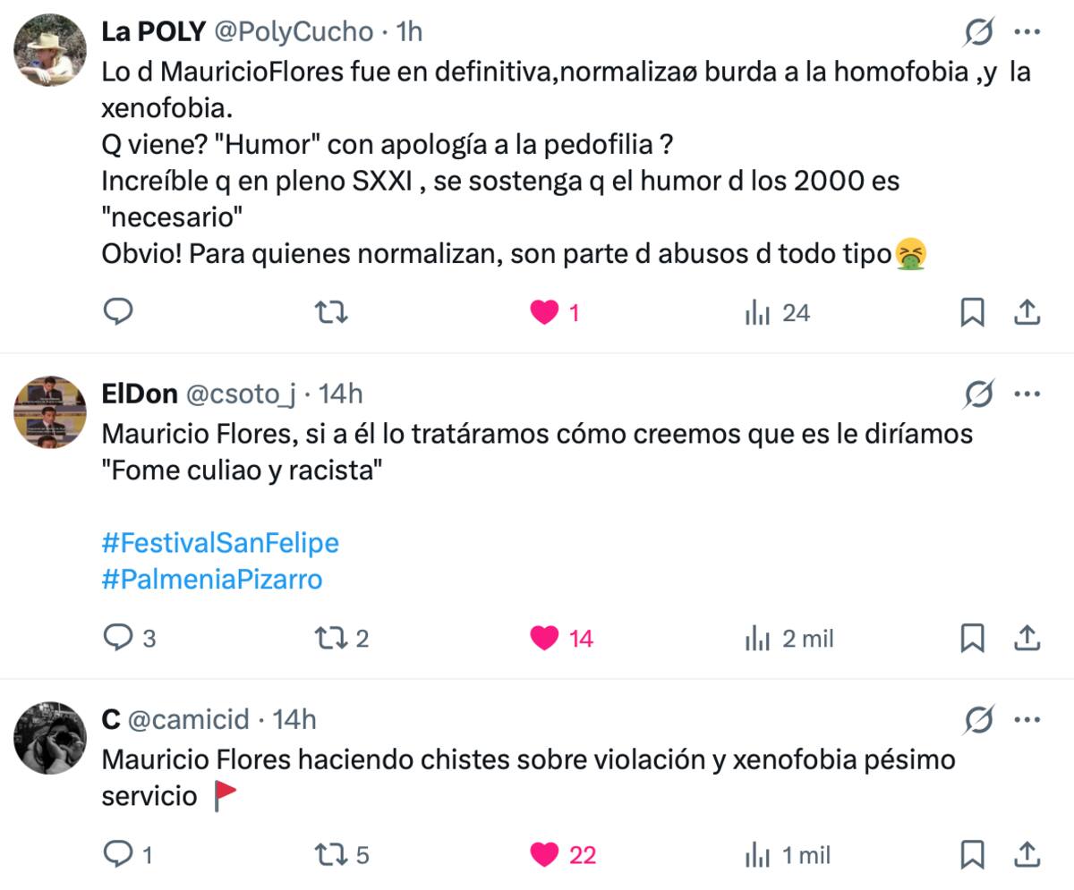 El comediante fue criticado en redes.