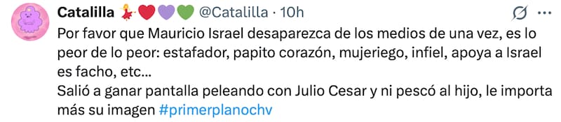 Las reacciones que dejó la pelea en Primer Plano.