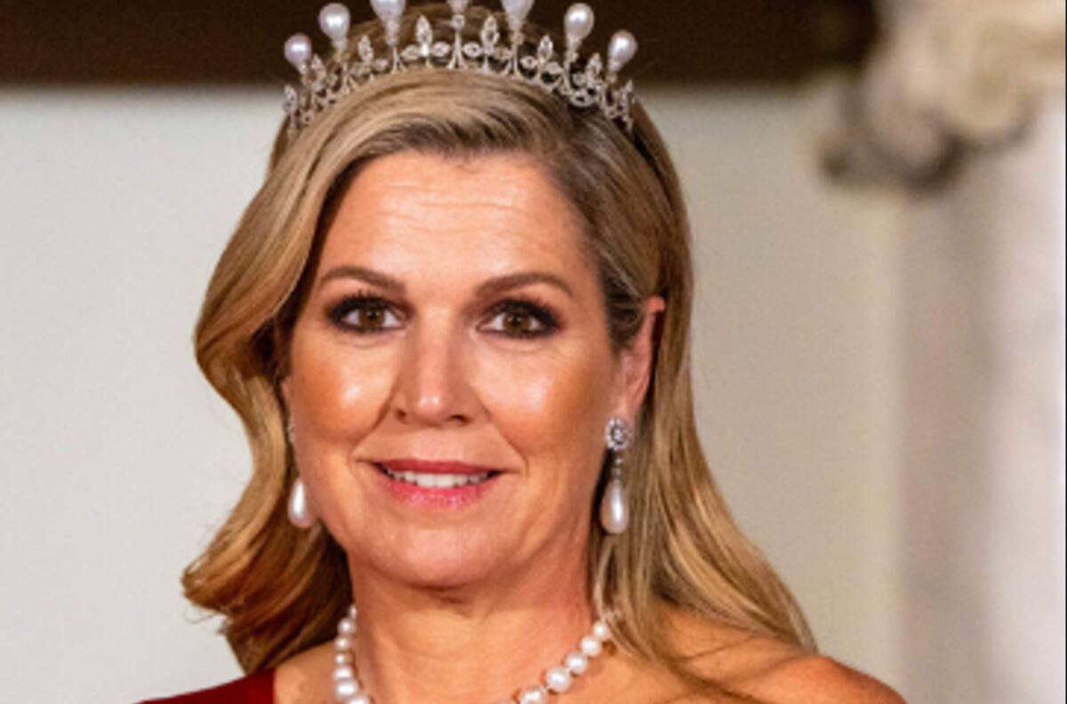 La interesante historia de la tiara de perlas que usó Máxima de Holanda