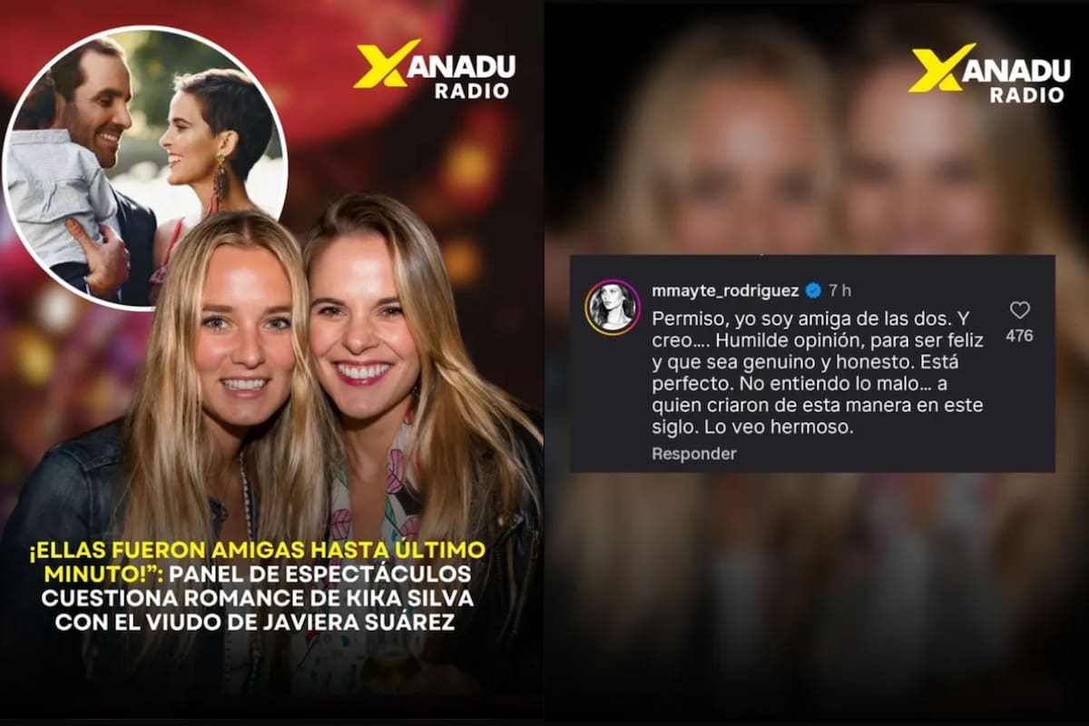 A través de un comentario defendió a su amiga. Créditos: Xanadu Radio