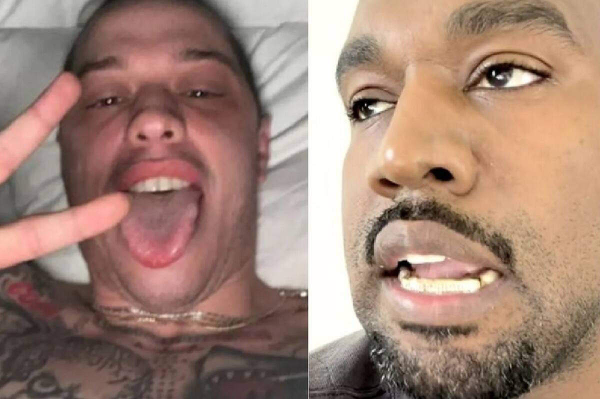 “Me aconsejaron inventar el rumor de que Kanye West tiene polio”: Pete Davidson continúa pelea Ye Davidson no lleva una buena relación con el ex esposo de su novia, Kim Kardashian. - Créditos: Instagram