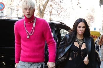 Megan Fox es agredida por un hater de Machine Gun Kelly