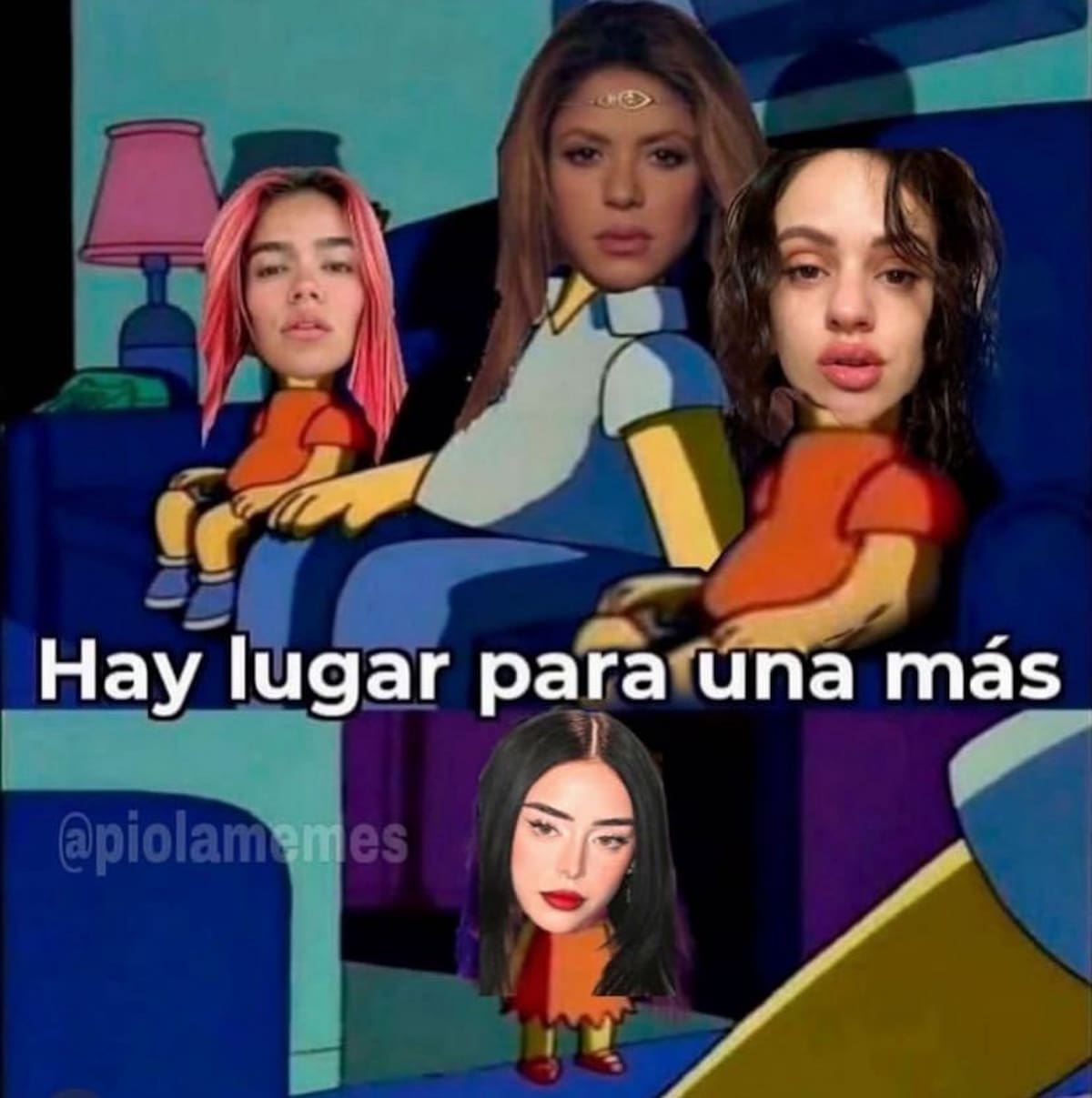 "Meme" relacionado a la reciente infidelidad que recibió Nicki Nicole por parte de Peso Pluma.