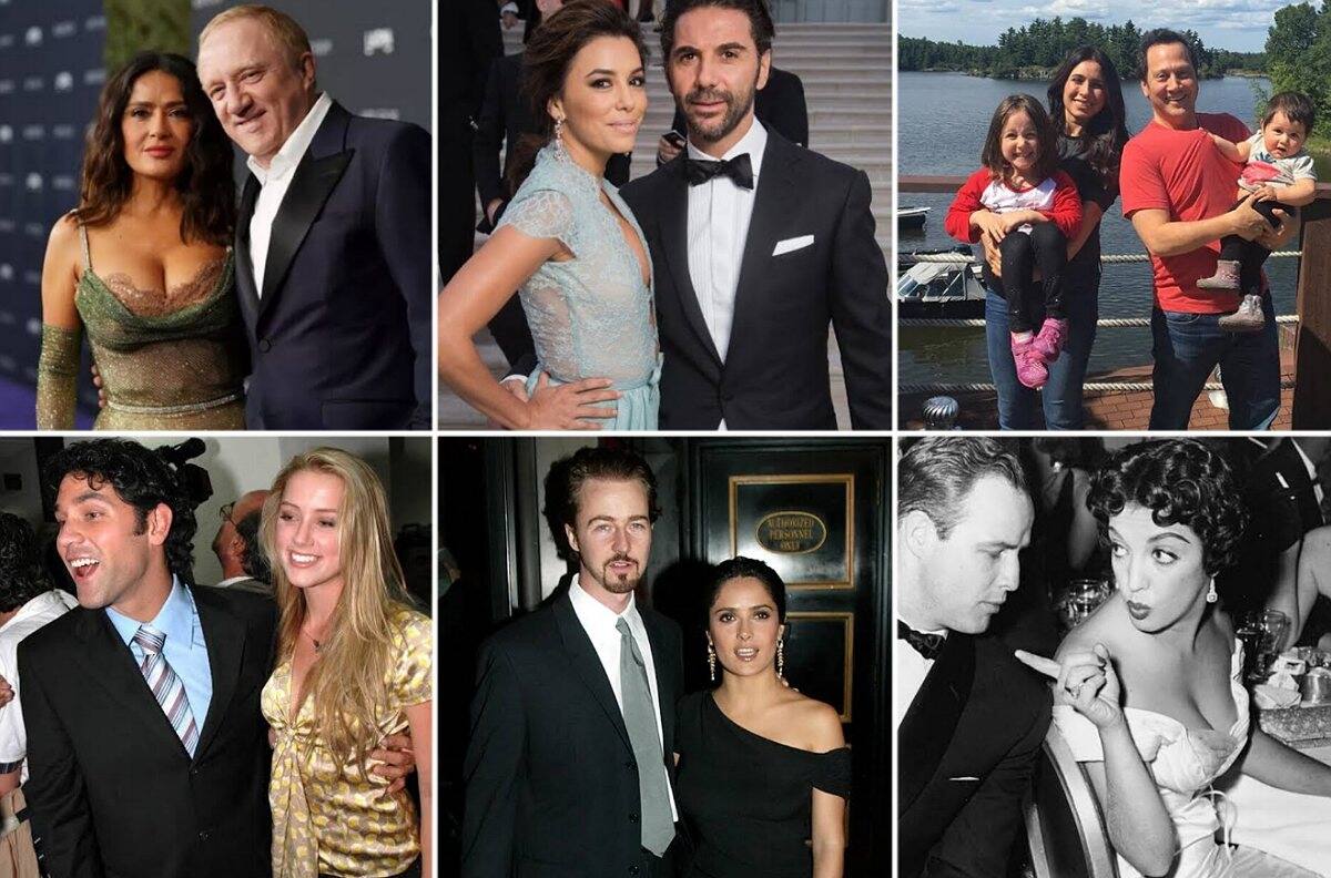 Celebridades de Hollywood que han andado con artistas mexicanos