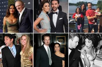 Celebridades de Hollywood que han andado con artistas mexicanos