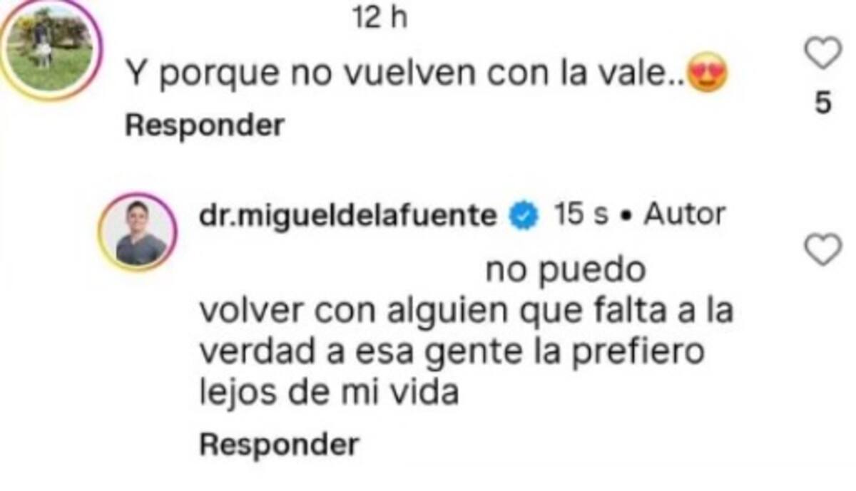 El odontólogo arremetió contra Miguel de la Fuente.