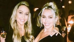 Miley Cyrus reacciona al compromiso de su madre, Tish Cyrus con Dominic Purcell