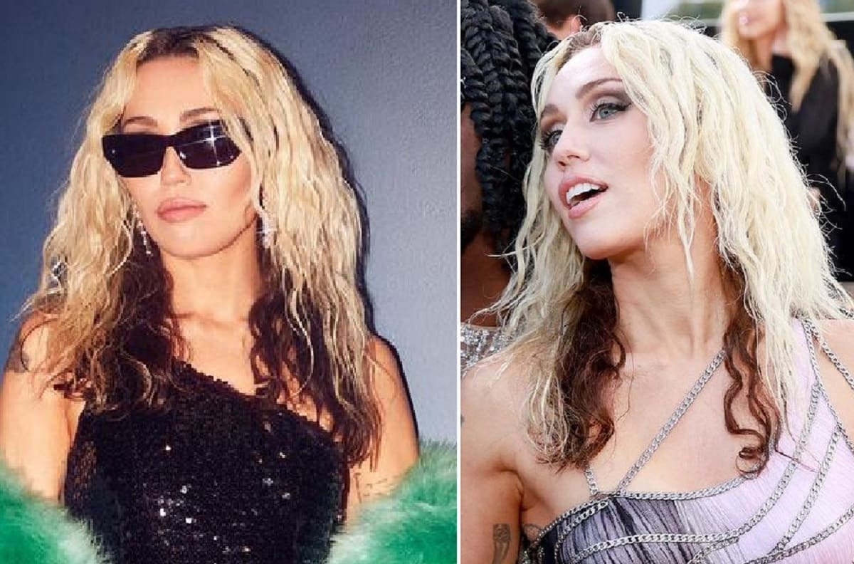 Miley Cyrus pasó de Versace a Gucci en la noche previa al lanzamiento de "Endless Summer Vacation"