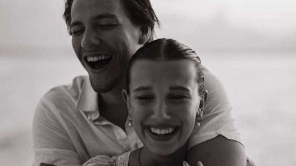 Millie Bobby Brown celebra su fiesta de compromiso con Jake Bongiovi