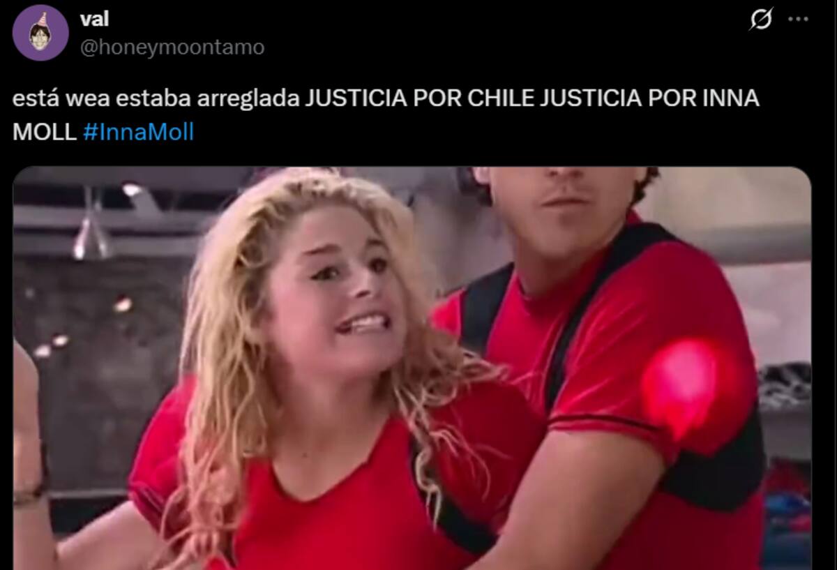 Reacciones en redes sociales tras derrota de Inna Moll.