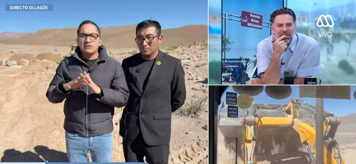 Neme seguía con cara de incrédulo ante la situación. Foto: Captura Mega