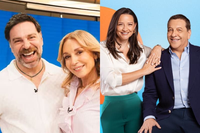 Los matinales pelearon codo a codo el rating.