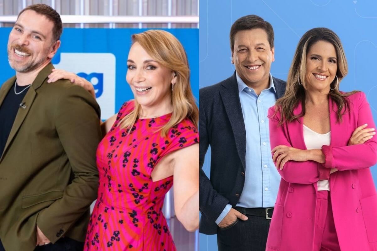 "Mucho Gusto" y "Contigo en la Mañana" El dúo de Mega triunfó este lunes - Créditos: Mega / CHV