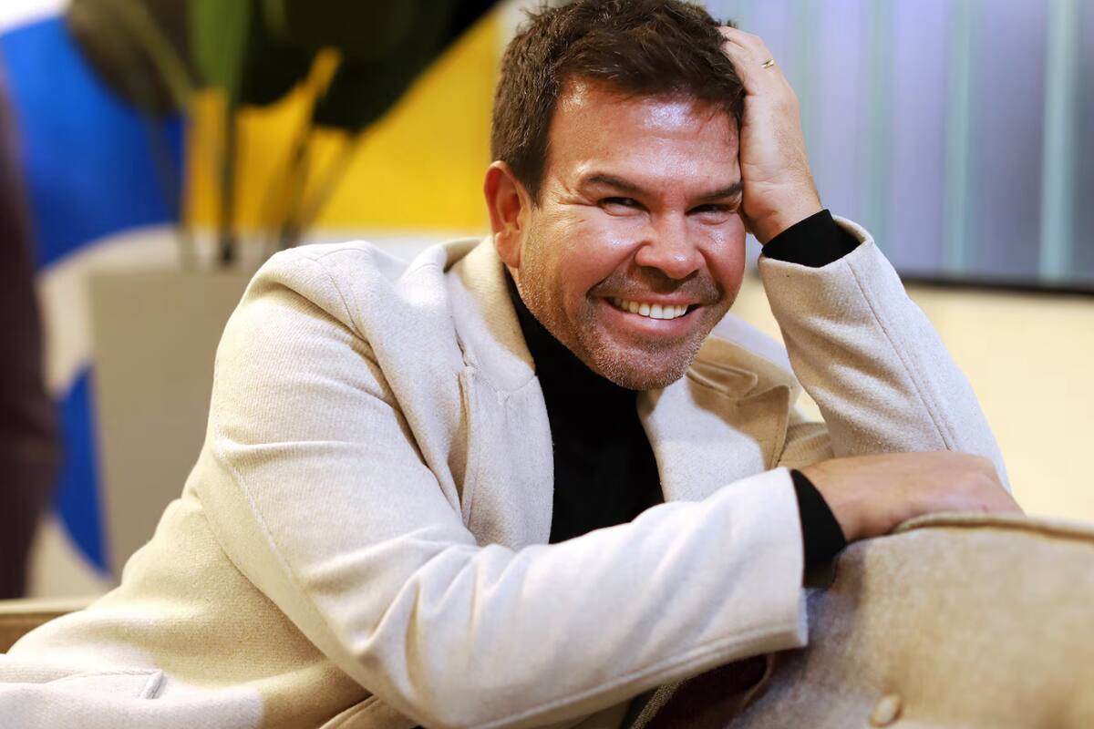 habló de la farándula nacional.