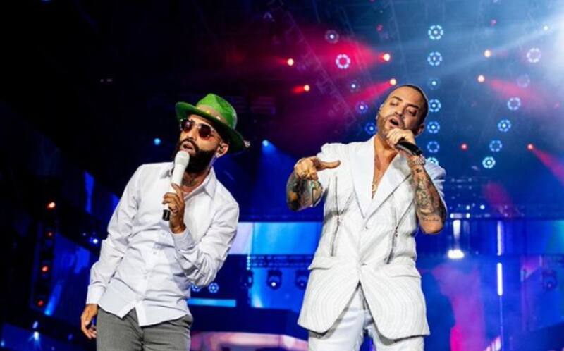 Nacho y Arcángel El venezolano siente admiración y respeto por su colega; "Saco de boxeo" supera los 6 millones de reproducciones en YouTube - Créditos: Instagram @@arcangel