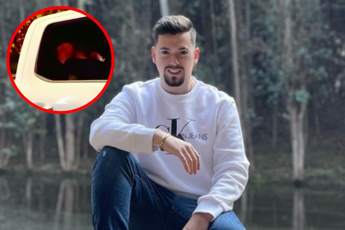 Fue visto con una mujer en una camioneta.
Foto: Instagram