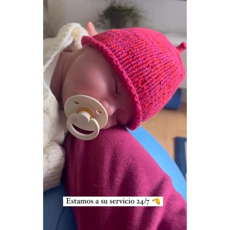 Fotografía de Luisa, la hija de Natalia "Arenita" Rodríguez. - Créditos: Instagram