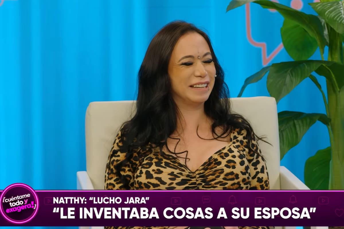 La modelo reveló que Luis Jara inventaba cosas a su esposa.