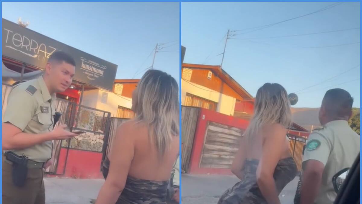 Critican a Carabineros por controlar a Naya Fácil para grabarse y sacarse fotos con ella