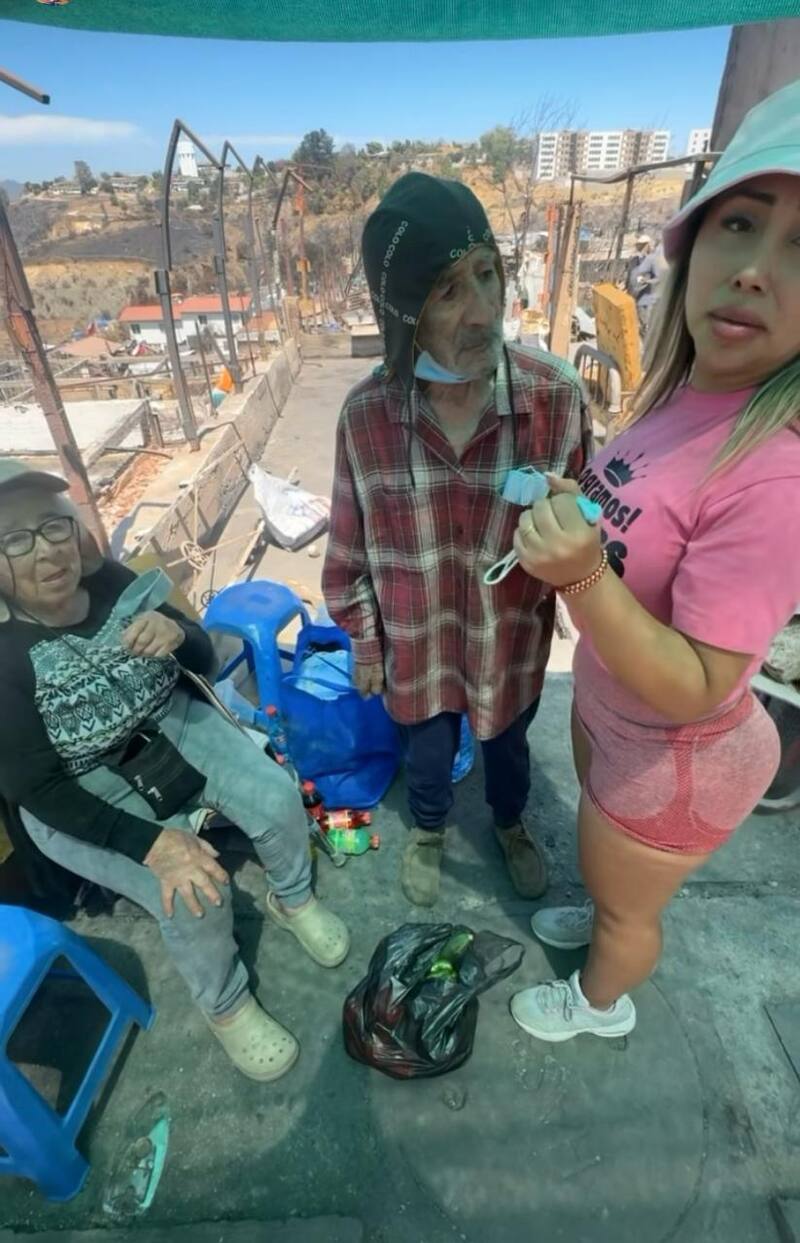 Naya Fácil en sus historias de Instagram