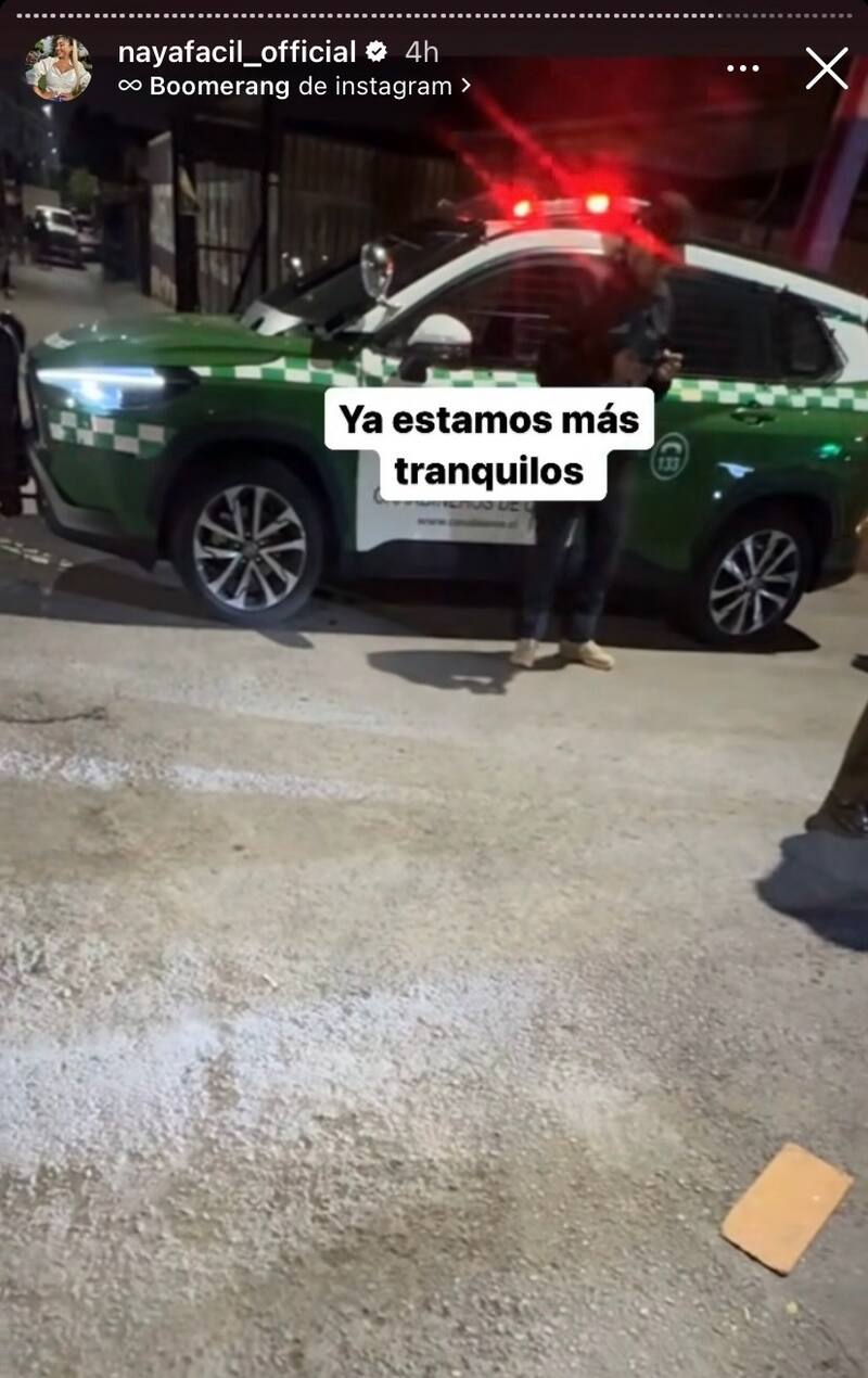 Naya Fácil recibió apoyo por parte de Carabineros tras el robo.