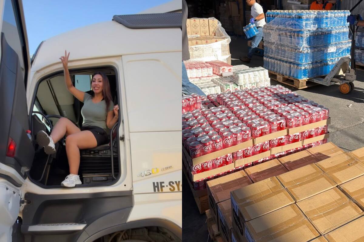 La influencer realizó millonaria donación a afectados en los incendios.