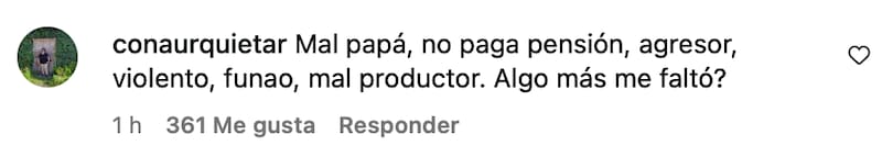 El productor y pareja de Fran Maira se llenó de críticas.